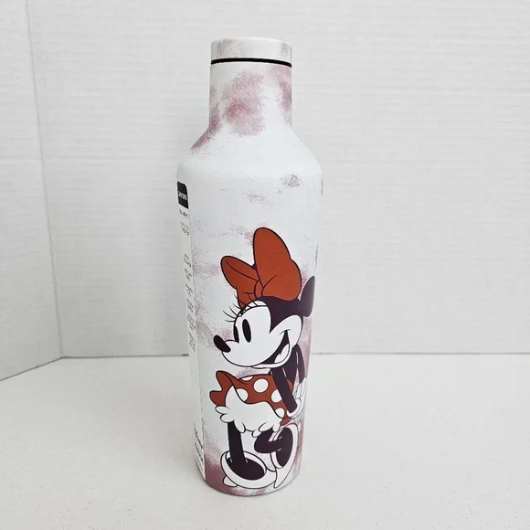 Corkcicle Disney Minnie Tie Dye 16 oz stainless steel canteen with screw on lid - Picture 2 of 8